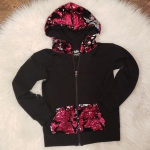 NWOT Justice hoodie